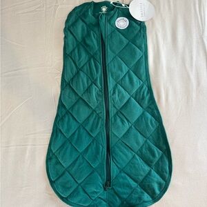 Dreamland Baby Swaddle in Forest Green